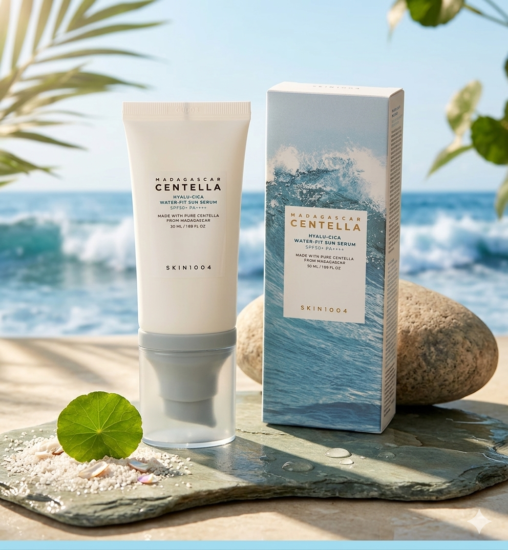 DewShield Centella Hyalu-Cica Sun Serum (SPF50+)(50ml)